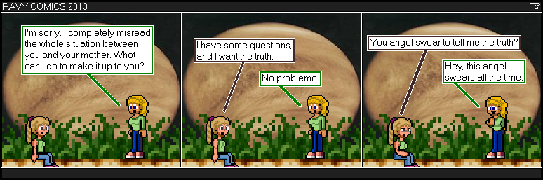 Why do you think she's still here on Earth? Why do you think she's still here on Earth?