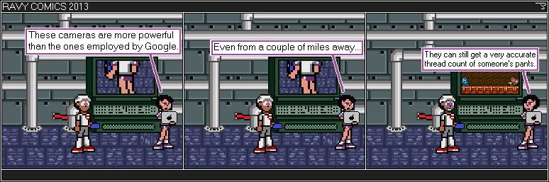 They're such short shorts.