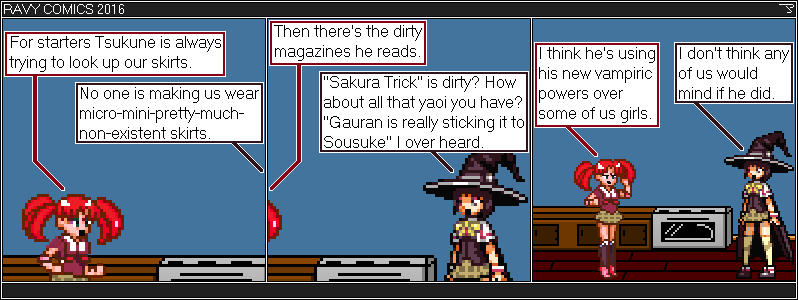 Rosario Vampire. Koko x Yukari.