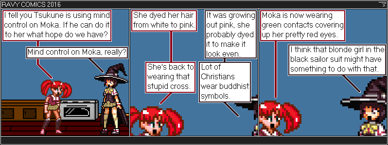 Rosario Vampire. Koko x Yukari.